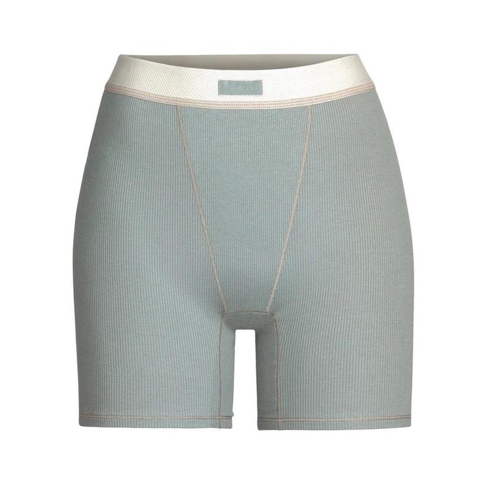 Skims cotton rib boxers in mineral